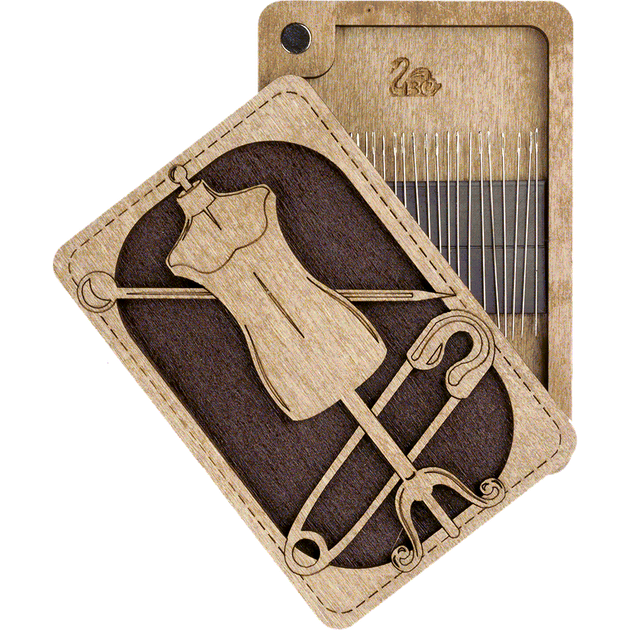 Шкатулка для рукоделия Wonderland Crafts FLZB(N)-029 Игольница (6*9см) - Фото 2 Шкатулка для рукоделия Wonderland Crafts FLZB(N)-029 Игольница (6*9см) - изображение 2