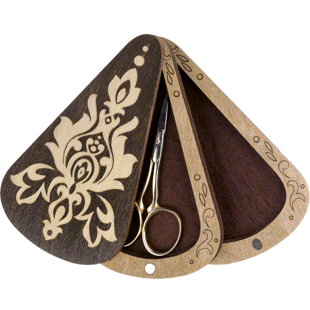 Шкатулка для рукоделия Wonderland Crafts FLZB(N)-019 (5,5*11см) Шкатулка для ножниц (7.5*13.5см) - Фото 2 Шкатулка для рукоделия Wonderland Crafts FLZB(N)-019 (5,5*11см) Шкатулка для ножниц (7.5*13.5см) - изображение 2
