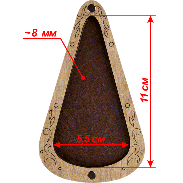 Шкатулка для рукоделия Wonderland Crafts FLZB(N)-019 (5,5*11см) Шкатулка для ножниц (7.5*13.5см) - Фото 4 Шкатулка для рукоделия Wonderland Crafts FLZB(N)-019 (5,5*11см) Шкатулка для ножниц (7.5*13.5см) - изображение 4