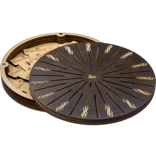 Шкатулка для рукоделия Wonderland Crafts + 32 бобинки FLZB(N)-059 (19*19*3.2см) - Фото 2 Шкатулка для рукоделия Wonderland Crafts + 32 бобинки FLZB(N)-059 (19*19*3.2см) - изображение 2