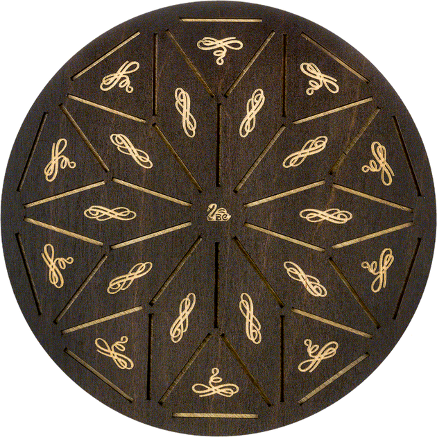 Шкатулка для рукоделия Wonderland Crafts + 42 бобинки FLZB(N)-060 (19*19*2.8см) - изображение 4