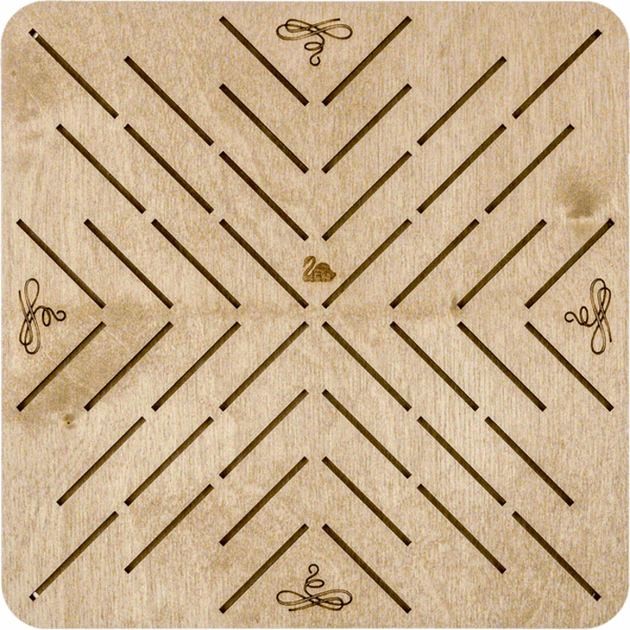 Шкатулка для рукоделия Wonderland Crafts + 46 бобинок FLZB(N)-062 (19*19*2.8см) - Фото 6 Шкатулка для рукоделия Wonderland Crafts + 46 бобинок FLZB(N)-062 (19*19*2.8см) - изображение 6
