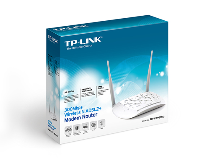 Бездротовий маршрутизатор (роутер) TP-Link td-w8961nd - зображення 4