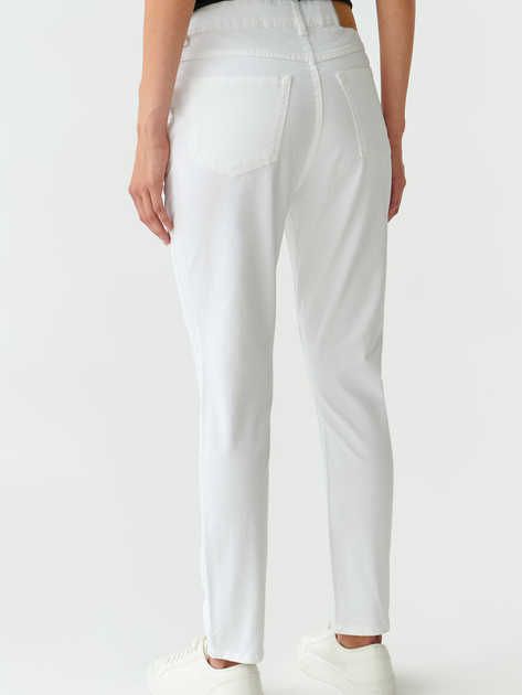 Spodnie damskie Tatuum Figa 1 T2214.146 42 Białe (5900142232718) - obraz 2