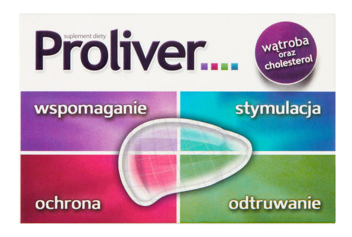 Дієтична добавка Proliver 30 таблеток (5902020845010) - зображення 1