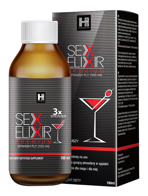 Suplement diety Sexual Health Series Sex Elixir Premium Spanish Fly 100 ml (8718546546822) - obraz 1