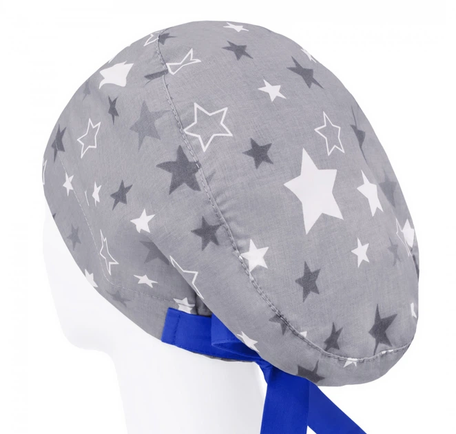 Медицинская шапочка женская HeadwearUniverse универсальная принт Звёздочки - изображение 2