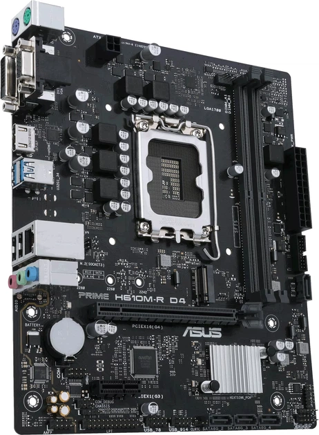 Материнська плата ASUS PRIME H610M-R D4-SI - зображення 4