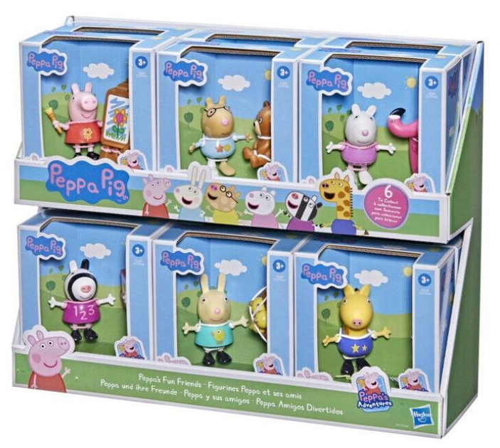 Zestaw do gry Hasbro Peppa Pig Fun Friends Figures AST (5010994128029) - obraz 1