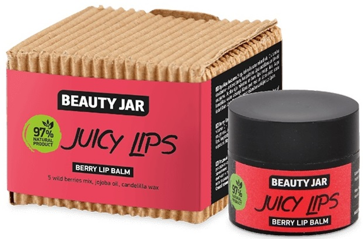 Balsam do ust Beauty Jar Juicy Lips nawilżający 15 ml (4751030831725) - obraz 1