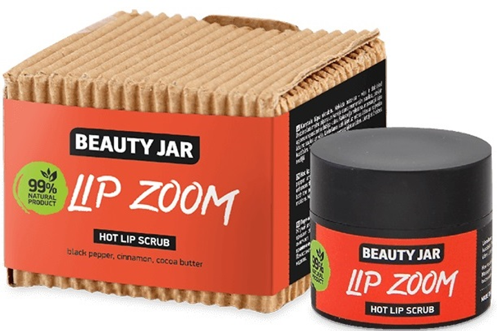 Peeling do ust Beauty Jar Lip Zoom cukrowy 15 ml (4751030831695) - obraz 1