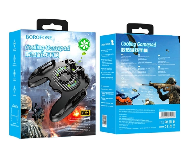 Джойстик для телефону Borofone BG3 Black - Фото 7 Джойстик для телефону Borofone BG3 Black - зображення 7
