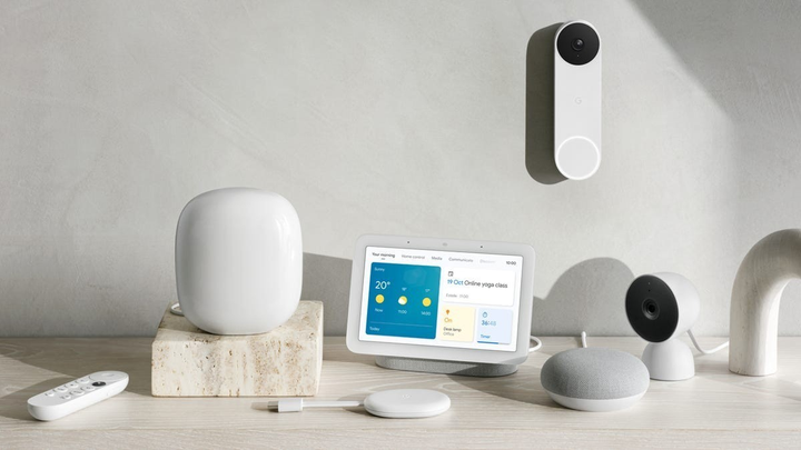 Маршрутизатор Google Nest Wifi Pro Mesh System (3 Pack) (GA03690-NO) - зображення 10
