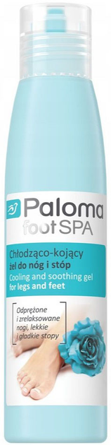Żel do nóg i stóp Paloma Foot Spa Cooling And Soothing Gel For Legs And Feet chłodząco-kojący 125 ml (5900793081345) - obraz 1