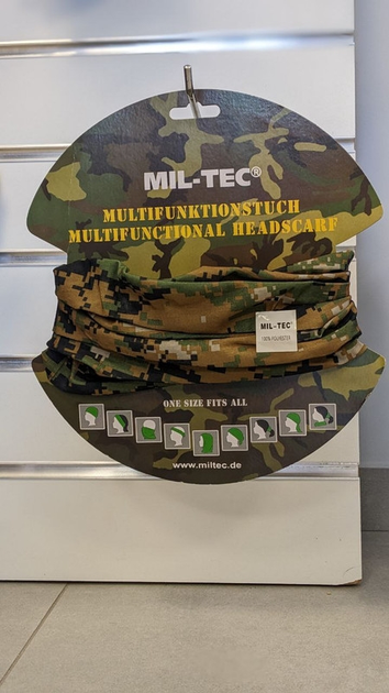 Головний убір Бафф Піксель Mil-Tec (12216071) M-T - зображення 2