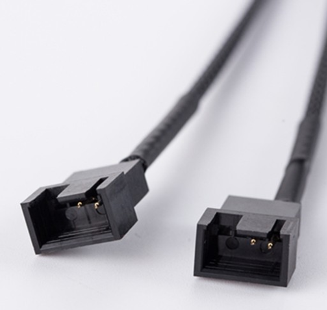 Переходник питания в оплетке MOLEX (молекс) 4 pin -> 2 шт 3/4 pin для ...