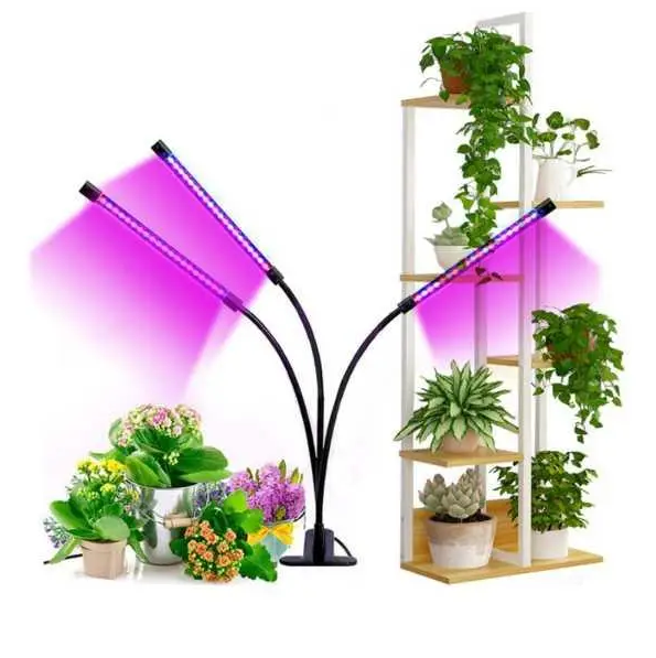 Фітолампа Led Plant Grow Leight USB Потрійна (Чорний) - зображення 5
