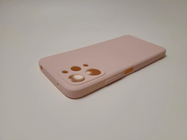 Чехол TPU Matte для Xiaomi Redmi 12 бампер розовый - Фото 3 Чехол TPU Matte для Xiaomi Redmi 12 бампер розовый - изображение 3