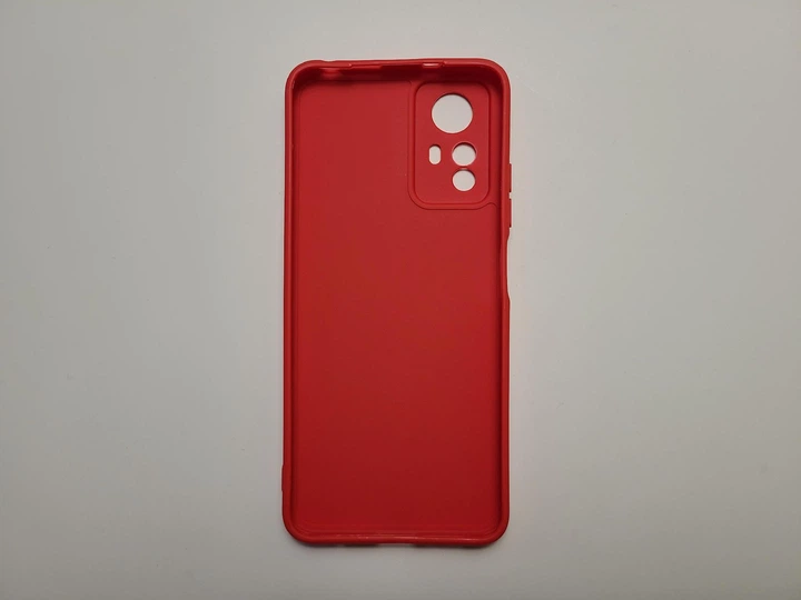 Чохол TPU Matte для Xiaomi Redmi Note 12S червоний бампер - зображення 2