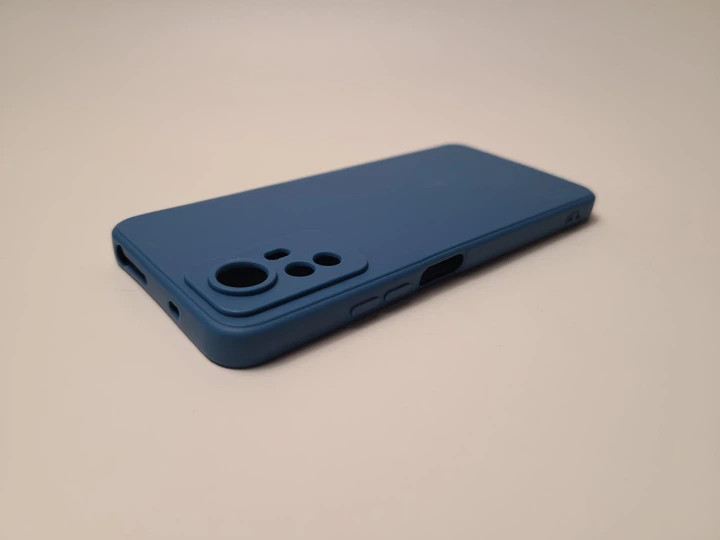Чохол TPU Matte для Xiaomi Redmi Note 12S бампер синій - Фото 3 Чохол TPU Matte для Xiaomi Redmi Note 12S бампер синій - зображення 3