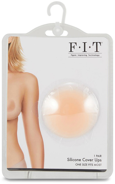 Nakładki na piersi Fit Silicone Nipple Cover Ups  One Size Cieleśne (196018403893) - obraz 1