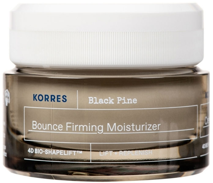 Krem do twarzy Korres Black Pine Bounce Firming Moisturizer ujędrniający na dzień do cery suchej i bardzo suchej 40 ml (5203069098215) - obraz 1