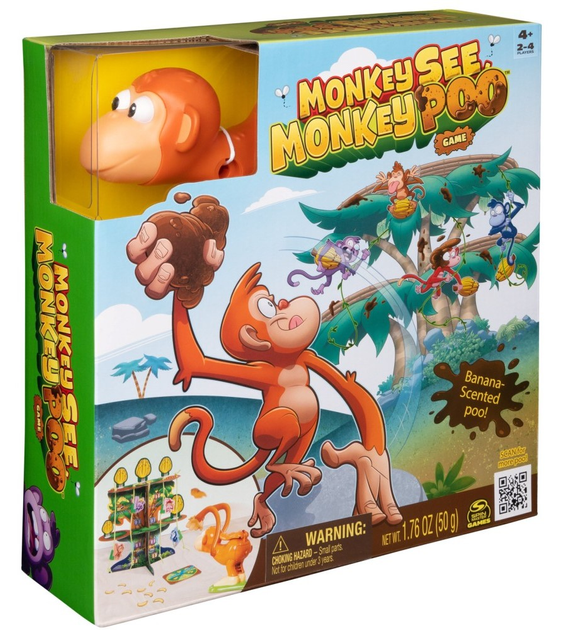 Gra planszowa Spin Master Monkey See Monkey Poo (778988501825) - obraz 1
