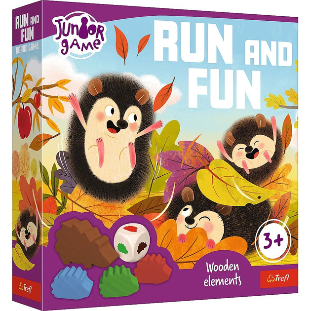 Настільна гра Trefl Run and Fun Бігати і грати (5900511024791) - зображення 1