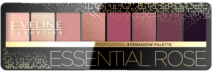 Палетка тіней для повік Eveline Professional Eyeshadow Palette 05 Essential Rose 9.6 г (5903416015871) - зображення 1