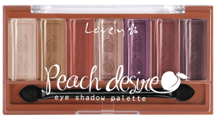 Палетка тіней для повік Lovely Peach Desire Eyeshadow Palette 6 г (5901801629023) - зображення 1
