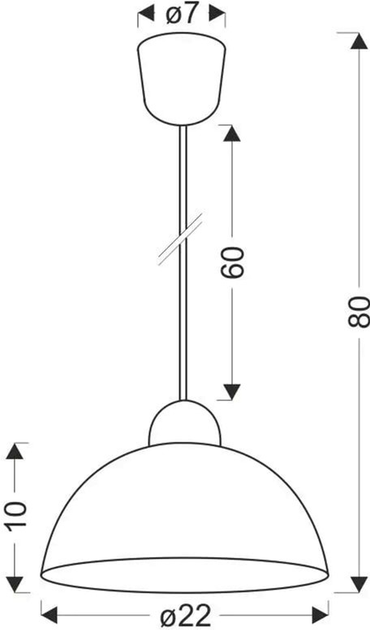 Люстра Candellux Vanilia Е27х60 (31-17758) для кухни, спальни, прихожей - изображение 3