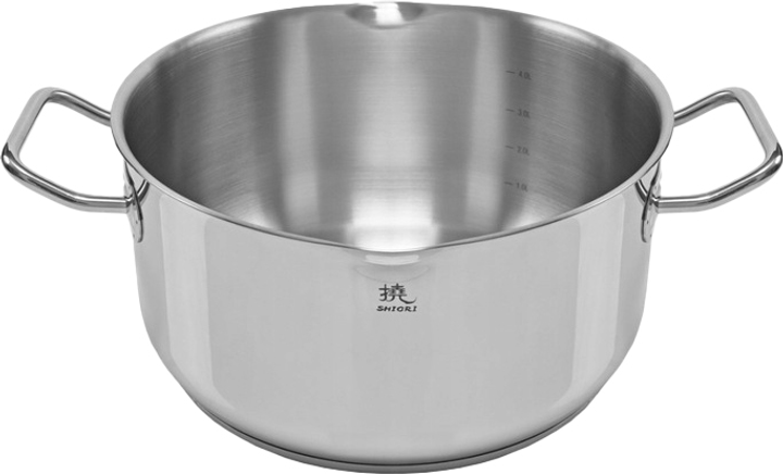 Каструля Shiori Steel Series Pro 316 24 см 5.5 л (5903839939471) - зображення 2