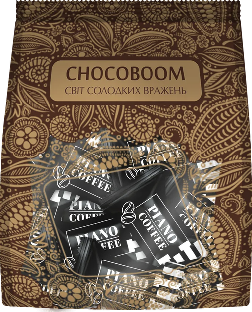 Упаковка конфет Chocoboom Piano Coffee 180 г х 3 шт (4820166842537) - изображение 2