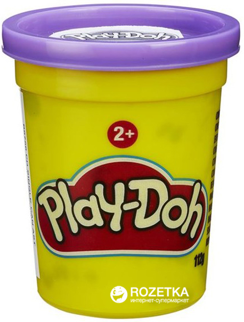 Masa plastyczna w słoiku Hasbro Play-Doh Fioletowy (5010994966324) - obraz 1