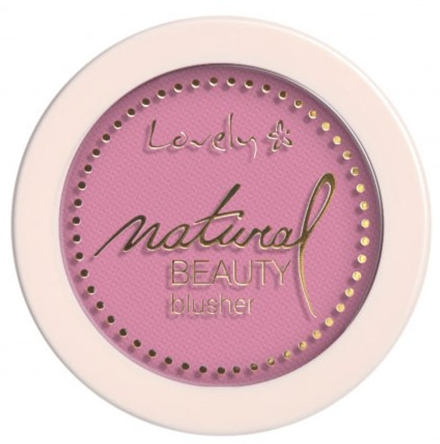 Róż do policzków Lovely Natural Beauty Blusher 03 3.2 g (5901571043852) - obraz 1