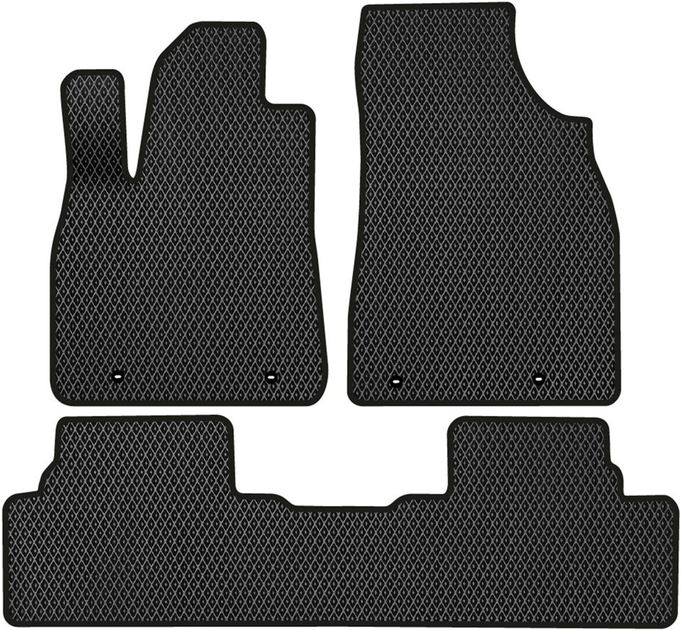 Акція на EVA килимки EVAtech в салон авто Lexus RX 350 (AL10) 2009-2015 3 покоління SUV USA 3 шт Black від Rozetka