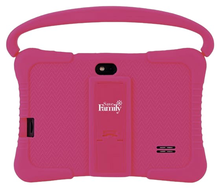 Tablet SaveFamily Kids 7" 1/16GB Wi-fi Pink (8425402547137) - obraz 2