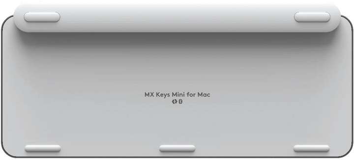 Klawiatura bezprzewodowa Logitech MX Keys Mini For Mac Wireless Illuminated Nordic Layout Pale Grey (920-010524) - obraz 3