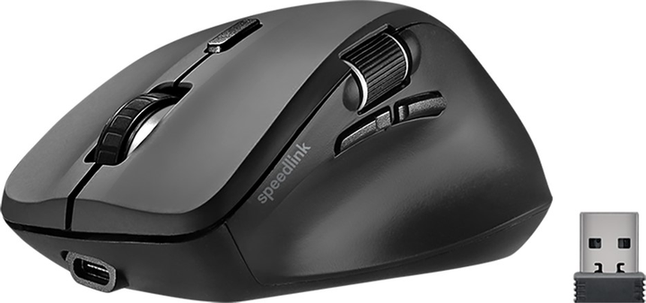 Миша Speedlink Libera Rechargeable Wireless Black (SL-630021-RRBK) - зображення 3