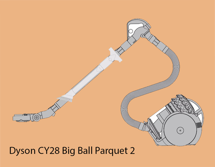 Пилосос без мішка Dyson CY28 Big Ball Parquet 2 - зображення 1