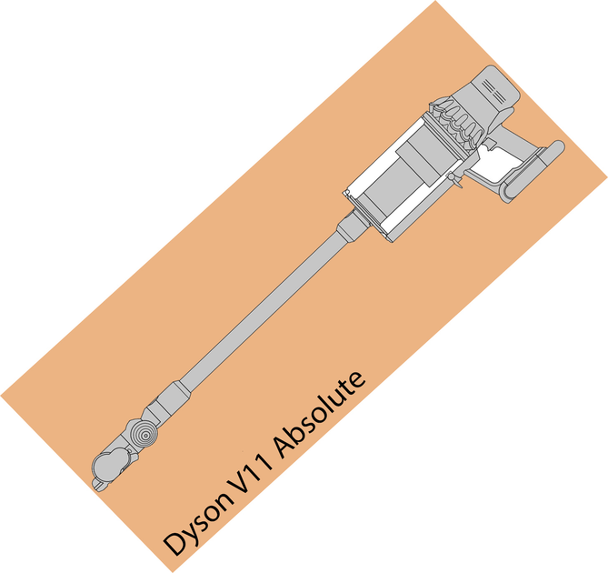 Odkurzacz akumulatorowy Dyson V11 Absolute - obraz 1