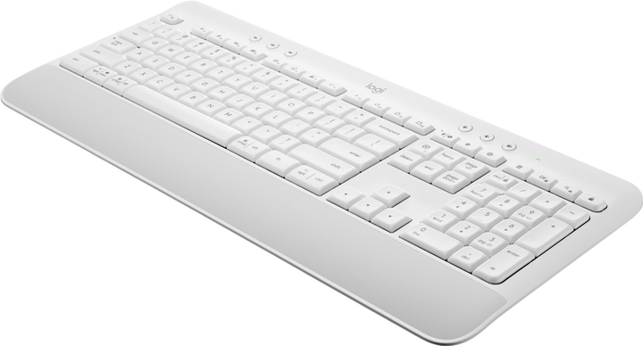Klawiatura bezprzewodowa Logitech Signature K650 USB/Bluetooth Nordic Layout White (920-010983) - obraz 4