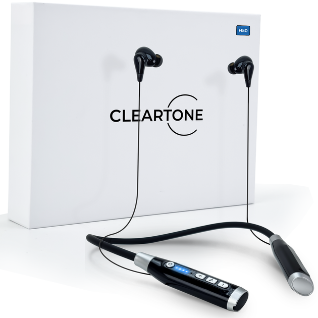 Слуховий апарат CLEARTONE H50 з цифровим чіпом, регулюванням гучності та шумопоглинанням - зображення 1