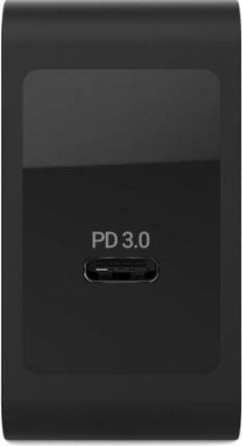 Ładowarka sieciowa Green Cell Charger USB-C Power Delivery 18W Czarna (5903317221852) - obraz 3