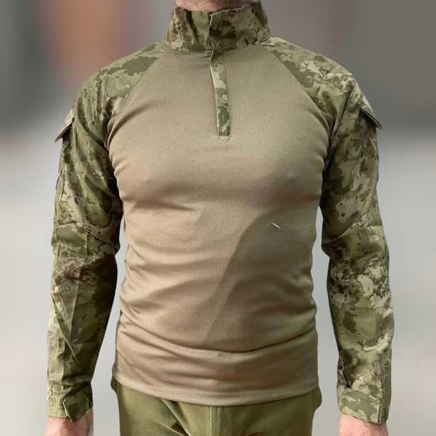 Армейская Кофта Убакс, камуфляж Олива, размер XXL, тактическая рубашка Убакс - изображение 1