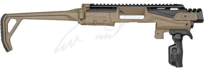 Обвіс тактичний FAB Defense K.P.O.S. Scout для Glock 17/19. К: FDE - зображення 1