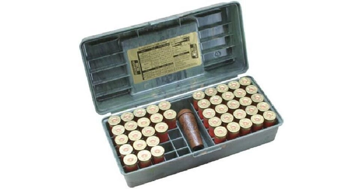 Кейс MTM Shotshell Case на 50 патронов кал. 20/76. Цвет – камуфляж - изображение 1
