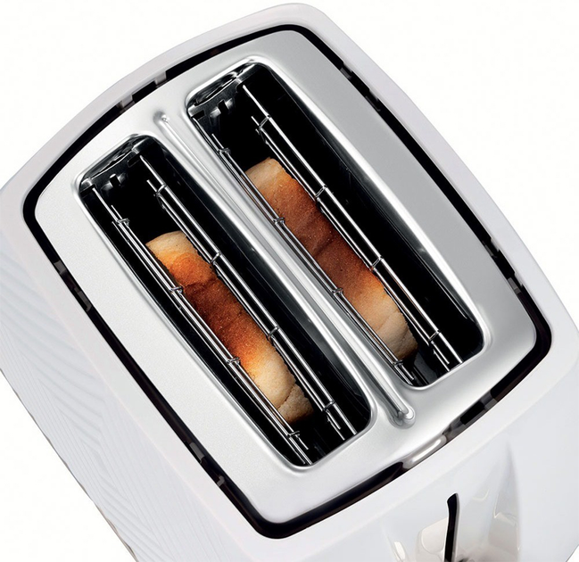 Тостер RUSSELL HOBBS Groove 2S White 26391-56 - зображення 6