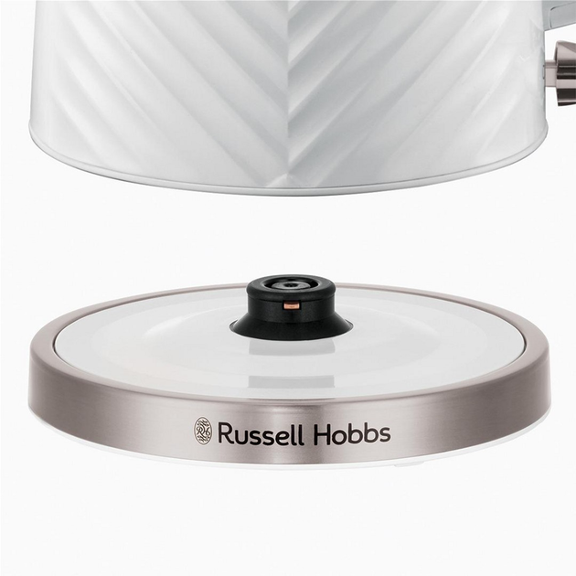 Czajnik elektryczny Russell Hobbs Groove White 26381-70 - obraz 6