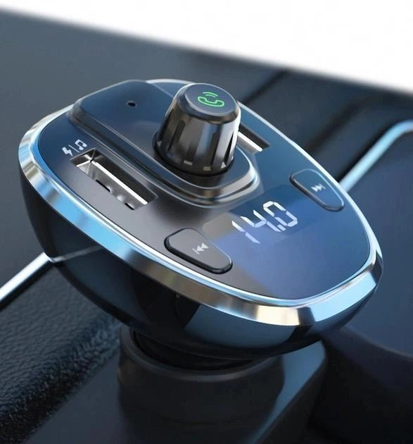 Автомобильный FM-трансмиттер Essager F01 модулятор USB автомобильное зарядное устройство, черный (ECCFM-DG0A) - Фото 6 Автомобильный FM-трансмиттер Essager F01 модулятор USB автомобильное зарядное устройство, черный (ECCFM-DG0A) - изображение 6